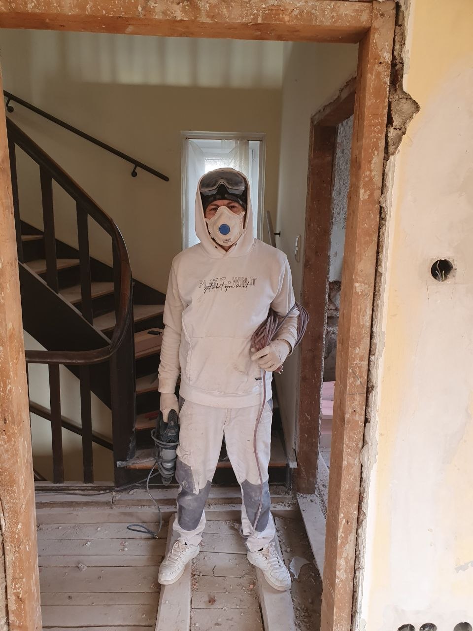 Anatoly bei der Arbeit